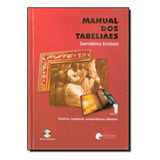 Manual Dos Tabeliães - 2 Volumes - Acompanha Cd Rom, De Demetrios emiliasi. Editora Vale Do Mogi, Capa Mole Em Português